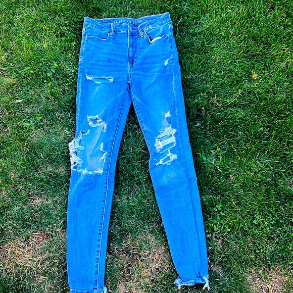American Eagle jeans women’s size 6 skinny jeans - Picture 1 of 13